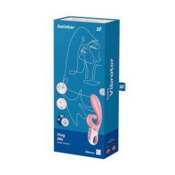 Vibrator Hug Me Cu Aplicație Satisfyer Roz