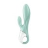 Ilmatäytteinen vibraattori Air Pump Bunny 5 App Connect Satisfyer