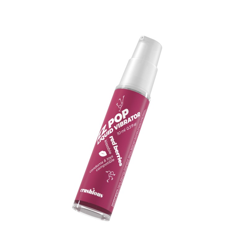 Вибратор Liquido Zz Pop Aroma Frutos Rojos 10Ml Crushious