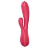 Δονητής Mono Flex Με App Και Bluetooth Satisfyer Κόκκινο