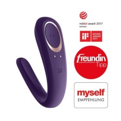 Vibrador Para Casais Double Classic Com Carregador USB