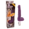 Vibrador Pulse Master Realista Con Luz Morado