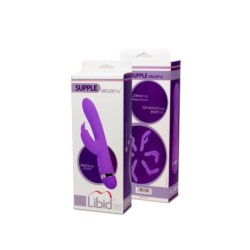 Rabbit Vibrator Supple Delux Play Lila Libid Toys