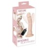 Realistische Vibrator met Draadloze Afstandsbediening Buigbaar Rc Nature Skin