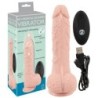 Realistinen vibraattori työntötoiminnolla ja langattomalla kaukosäätimellä Medical Silicone Rc Vibrator You2Toys