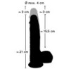 Realistic Thrusting Vibrator With Wireless Remote Control Natural Thrusting Vibe You2Toys