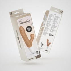 Realistisk Vibrator med Frem- og Tilbagebevægelse El Matador Crushious