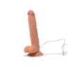Vibrador Realista Amb Testicles I Comandament A Distància Vibe Realistix Mod.5 23,5Cm Candy Lust