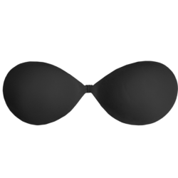 Soutien-gorge Invisible Noir Bonnet D