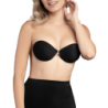 Reggiseno Invisibile Nero Coppa D