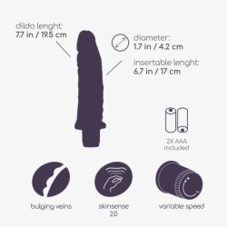 Realistični vibrator Loverboy Crushious