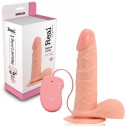 Vibrator Realistic Real Rapture Earth Flavour 6.5'' Alb