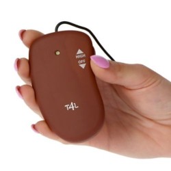 Realistisk Vibrator Real Rapture Earth Flavour 6.5'' Sort