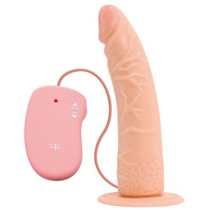 Realistischer Vibrator Real Rapture Earth Flavour 7'' Weiß