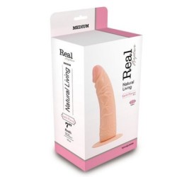 Vibrador Realístico Real Rapture Earth Flavour 7'' Branco