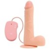Vibrador Realístic Real Rapture Fire Passion 9'' Blanc