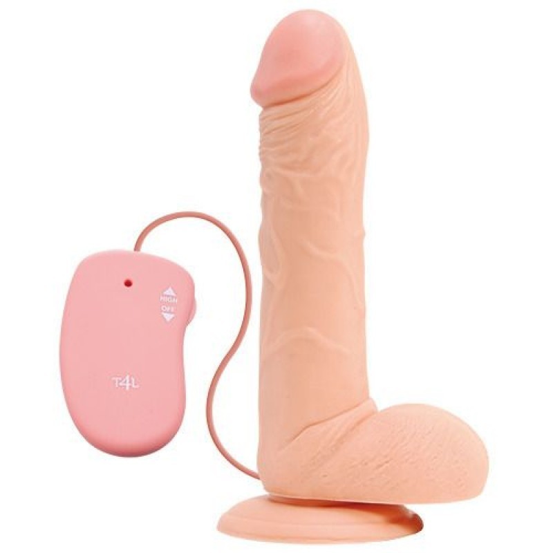 Vibrator Realistic Real Rapture Sky Emotion 10'' Alb