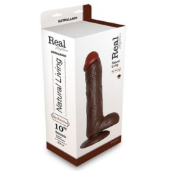 Vibrador Realístico Real Rapture Sky Emotion 10'' Preto