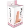 Realistische Vibrator Real Rapture Water Sensations 6'' Wit