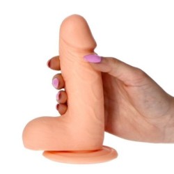 Vibrator Realistic Real Rapture Water Sensations 6'' Alb