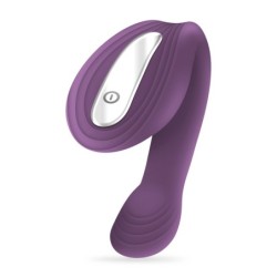 Rechargeable Vibrator With Pleasuriser Remote And Complimentary Crushious Water-Based Lube