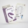 Rechargeable Vibrator With Pleasuriser Remote And Complimentary Crushious Water-Based Lube