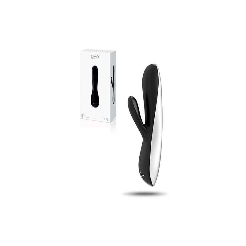 Vibratore Ricaricabile E5 Ovo Nero Vibratore Ricaricabile E5 Ovo Nero