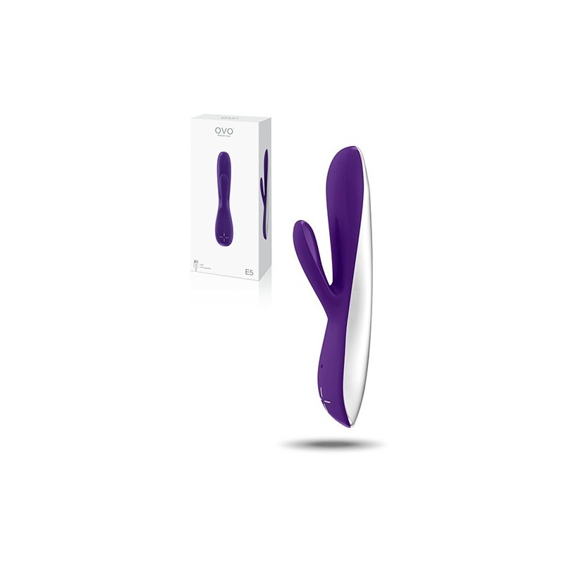 Polnilni vibrator E5 Ovo Vijoličen Polnilni vibrator E5 Ovo Vijoličen