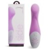 Nabíjateľný vibrátor Touch Side Violet