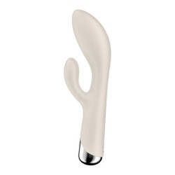 Spinning Rabbit 1 Beige -vibraattori Satisfyer