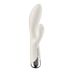 Spinning Rabbit 1 Beige -vibraattori Satisfyer