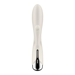 Spinning Rabbit 1 Beige -vibraattori Satisfyer