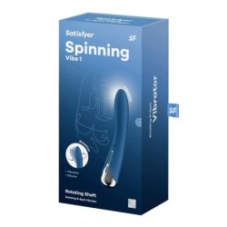 Wibrator Spinning Vibe 1 Niebieski Satisfyer