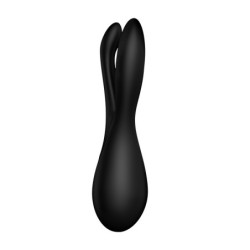 Vibrator Threesome 2 Črn Satisfyer