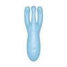 Threesome 4 App-ohjattava Satisfyer -vibraattori, sininen