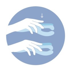 Threesome 4 App-ohjattava Satisfyer -vibraattori, sininen