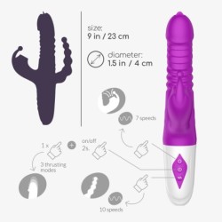 Allt-i-ett-vibrator Wrangler Crushious