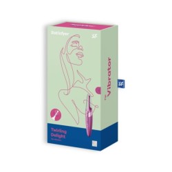Wibrator Twirling Delight Satisfyer Bordowy