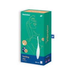 Vibrador Twirling Joy Amb App Satisfyer Blanc