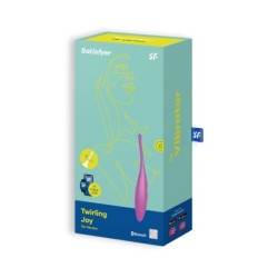 Δονητής Twirling Joy Με App Satisfyer Φούξια
