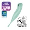Vibrátor Twirling Pro Satisfyer s aplikací Connect Mátová