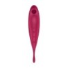 Vibrador Twirling Pro Satisfyer Com Aplicação Connect Vermelho