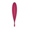 Vibrador Twirling Pro Satisfyer Com Aplicação Connect Vermelho