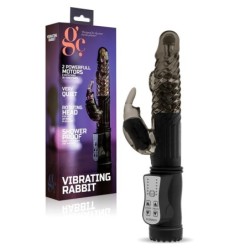 Vibrator Zajček z Vibracijami Črn