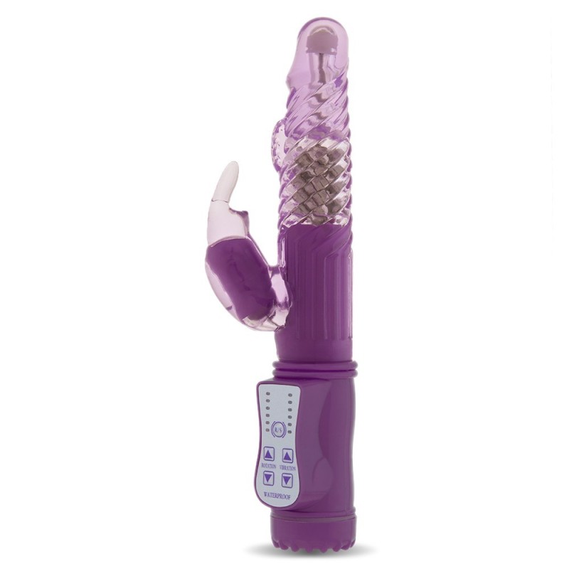Värisevä Vibraattori Violetti Rabbit