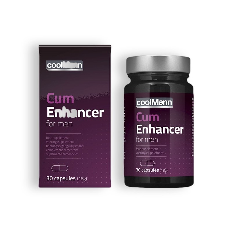 Coolmann Cum Enhancer 30 Kapslar Sädesförbättrare