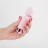 Wanda Mini Baguette Rechargeable Rose Crushious