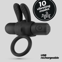 Wonka Anillo Para El Pene Con Bala Vibradora Recargable Crushious