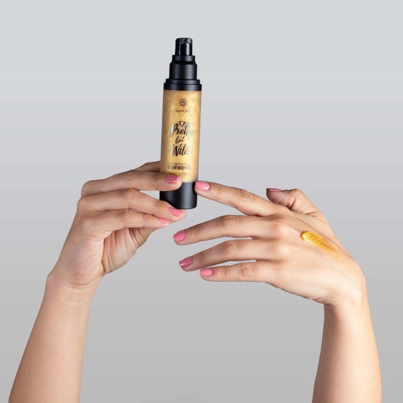 Rozświetlający Olejek do Ciała Glow Body Oil Pretty But Wild Secret Play 50Ml