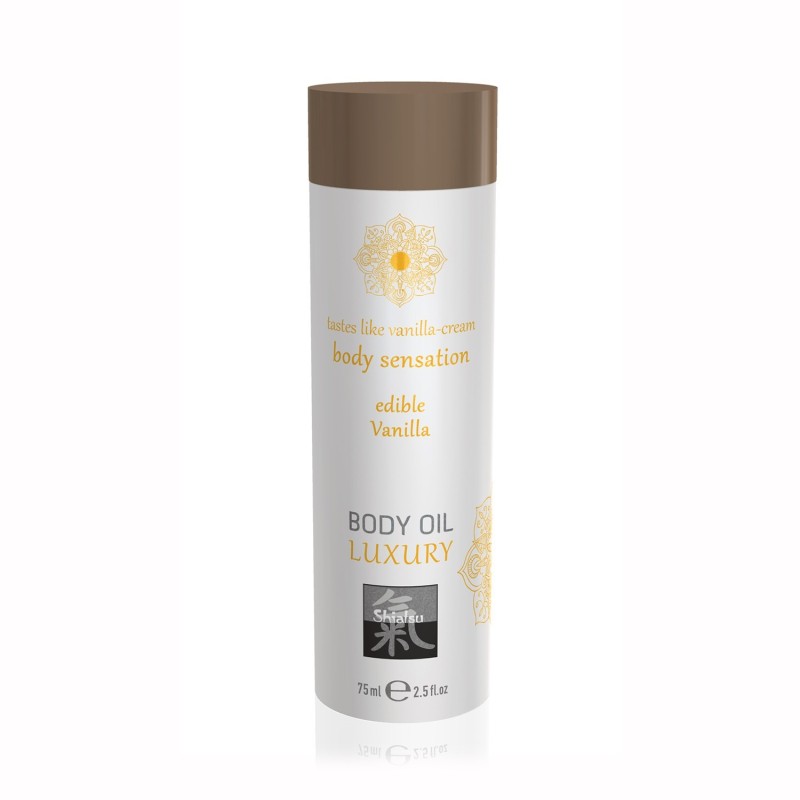 Beskrivelig Massageolie Luxury Body Oil Med Vanilje Shiatsu? 75Ml Beskrivelig Massageolie Luxury Body Oil Med Vanilje Shiatsu? 75Ml